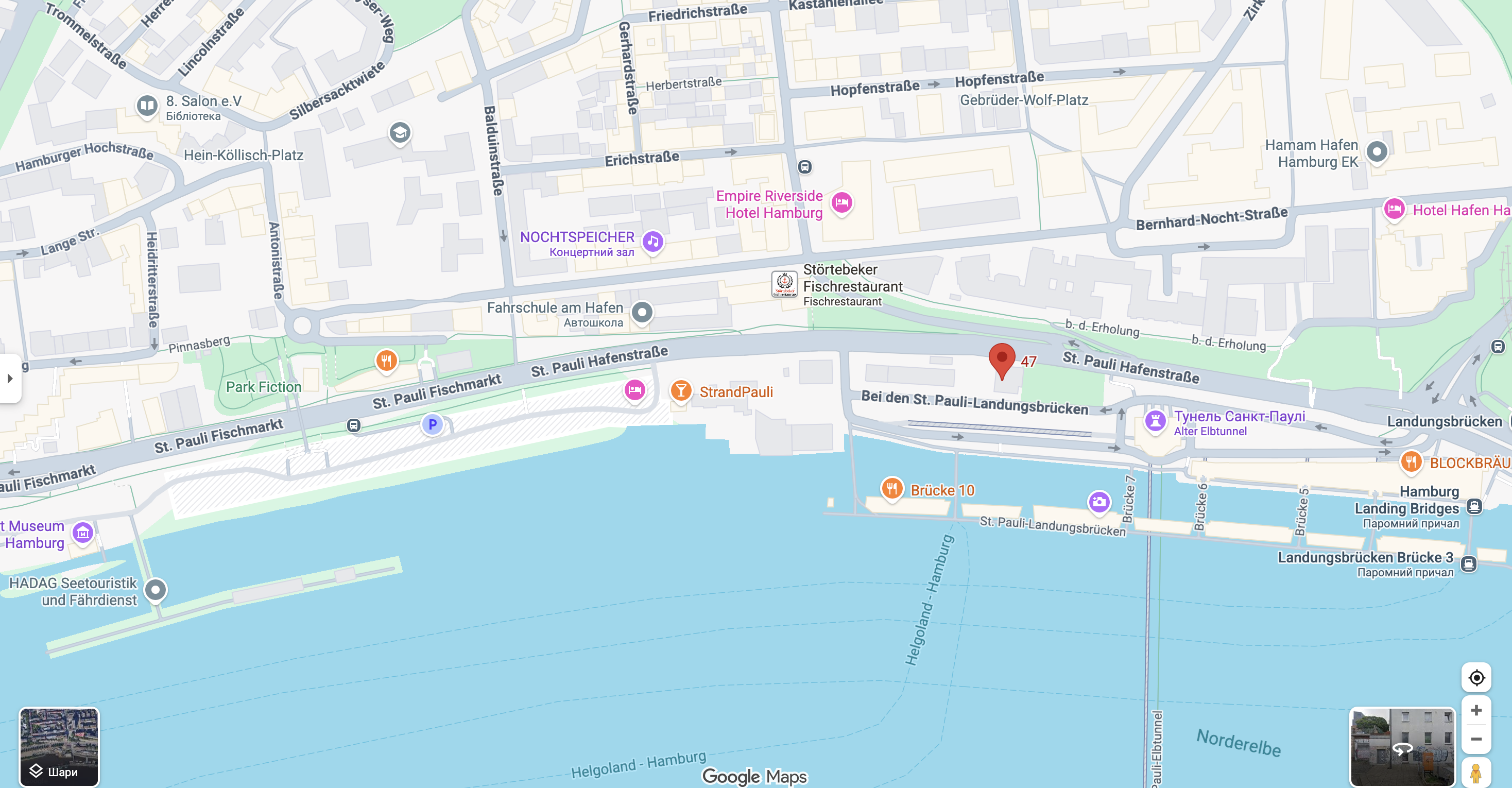 Platzhalterbild für eine Google-Karte, das später ersetzt werden kann